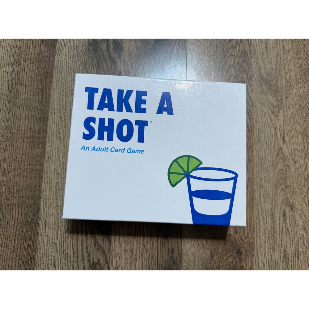 Take A Shot An Adult Card Game Crazy Times Gifts Drinking Game 21+ New Sealed